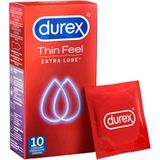 Durex - Condoooms Thin Feel Extra Lube 10 st.