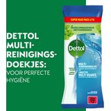 Dettol - Ocean Fresh - Multi-Surface Antibacteriële Doekjes - 110 Doekjes