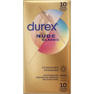 Durex - 10 nude condooms - Huid op Huid Gevoel - Ultra Dun