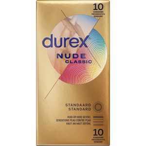 Durex - Condooms Nude Huid-Op-Huid Gevoel 10st - Ultra Dun
