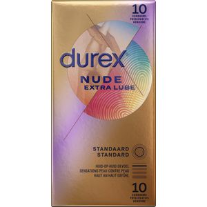 Nude extra lube condooms