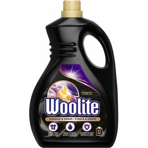 Woolite vloeibaar wasmiddel zwart, donker & denim 1,9 liter (32 wasbeurten)