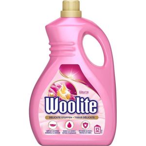 Woolite Wol & Zijde Wasmiddel met Keratine - 32 Wasbeurten - 1,9L