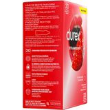 Durex Condooms Aardbeiensmaak - 12 stuks