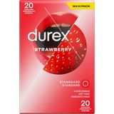 Durex Condooms Aardbeiensmaak - 12 stuks
