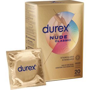 Durex Condooms Nude Huid-Op-Huid Gevoel - 20st - Ultra Dun