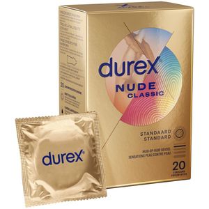 Durex Condooms Nude Huid-Op-Huid Gevoel - 20st - Ultra Dun