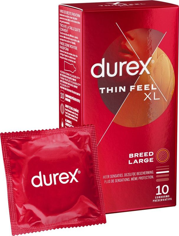 Durex Condooms Thin Feel XL 10st