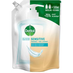 Dettol Handzeep Navulling Sensitive (500 ml)