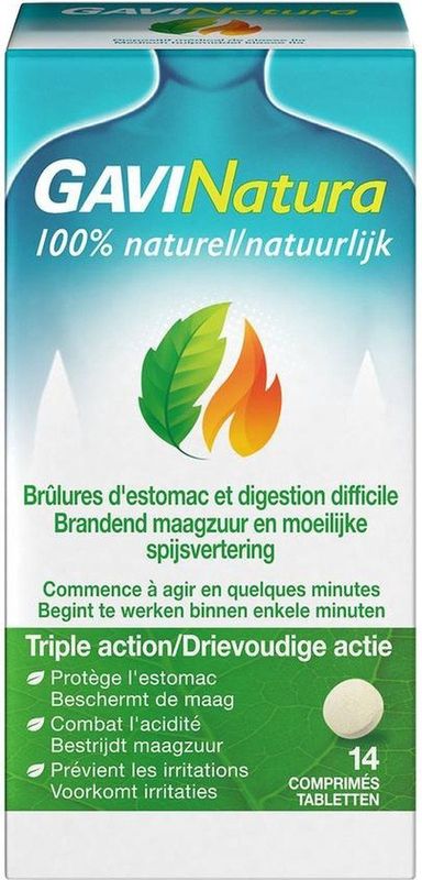 GaviNatura - Maagtabletten - 45 Stuks