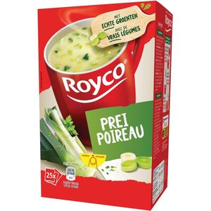 Royco Minute Soup classic prei, pak van 25 zakjes