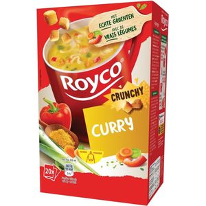 Soep royco crunchy curry 20 zakjes