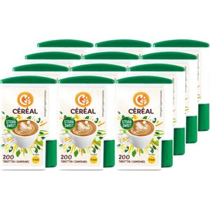 Céréal Stevia Sweet- 12 x 200 tabletten - Voordeelverpakking