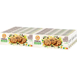 6x Céréal Cookies met stukjes Chocolade Glutenvrij en Lactosevrij 150 gr