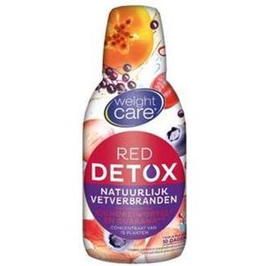 Weight Care Detox siroop red vetverbrandend 500 Milliliter