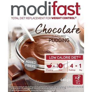 Modifast Intensive Pudding Chocolade 8 x 55 gr