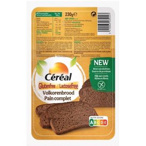 Cereal Glutenvrij & Lactosevrij Volkoren Brood