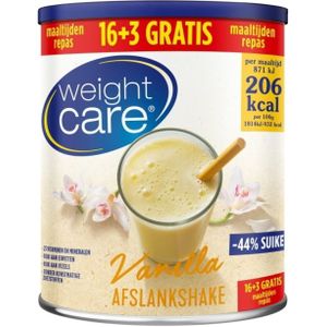 Weight Care Maaltijdshake Vanille 16+3 436 gr