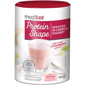 Modifast Protein Shape - Milkshake - Aardbei - 420 g