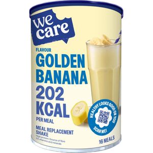 WeCare - Meal Replacement Shake - Banaan - 1 x 436 gr