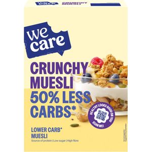 WeCare Lower Carb Crunchy Muesli 325 gr
