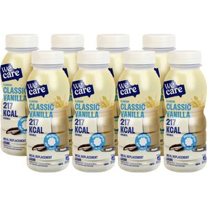WeCare Meal Replacement Drink Classic Vanilla 8 x 236 ml