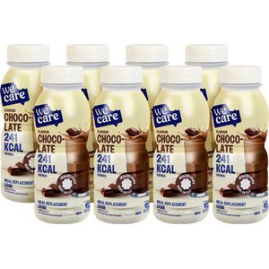WeCare Meal Replacement Drink Chocolate 8 x 236 ml