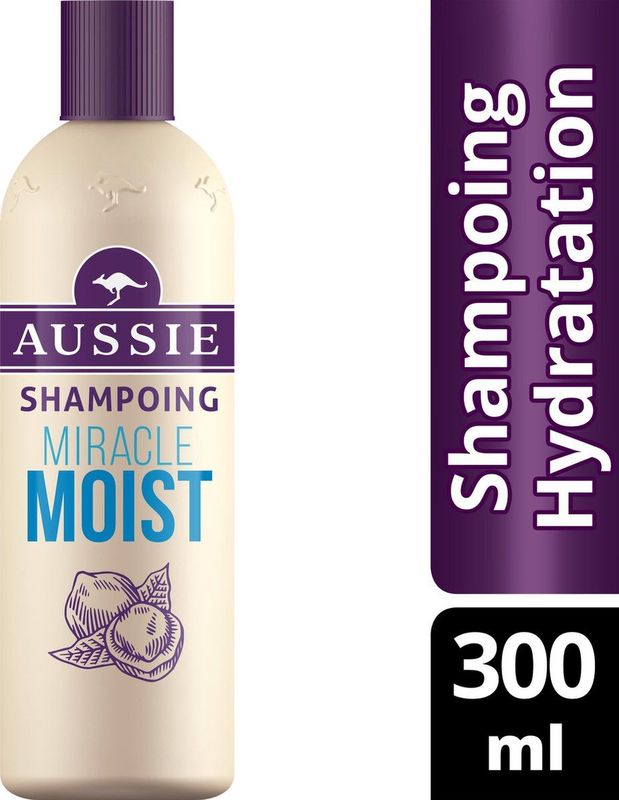 Aussie - Miracle Moist - Shampoo - 300 ml