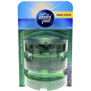 Ambi Pur Tea Tree & Pine Navulling - Voordeelverpakking 3x6 Stuks - Toiletblok