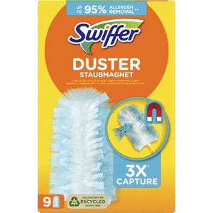 Swiffer Duster Trap & Lock - 9 Stuks - Navul Stofdoekjes