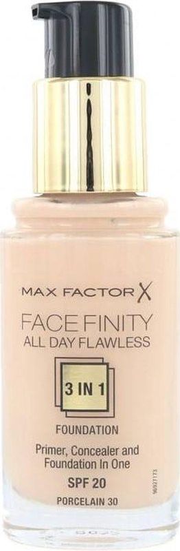 Max Factor Facefinity All Day Flawless 3-in-1 Foundation - 30 Porcelain