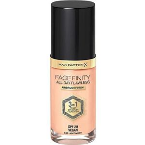 Max Factor Facefinity All Day Flawless Langaanhoudende Make-up SPF 20 Tint 40 Light Ivory 30 ml