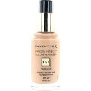 Max Factor Facefinity All Day Flawless Langaanhoudende Make-up SPF 20 Tint 80 Bronze/ C80 Bronze 30 ml