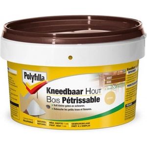 Polyfilla - Kneedbaar Hout - Lichte eik - Polyfilla - 500 G