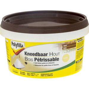 Polyfilla - Kneedbaar Hout - Naturel - Plamuur - 500 G