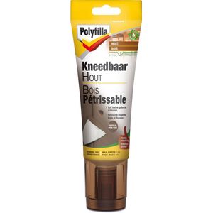 Polyfilla - Kneedbaar Hout - Donkere Eik - Plamuur - 330 G