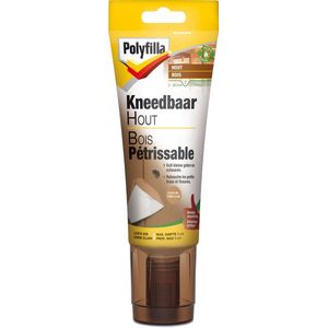 Polyfilla - Kneedbaar Hout - Lichte Eik - Plamuur - 330 G
