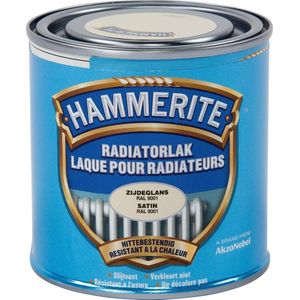 Hammerite Radiatorlak - Satin - RAL 9001 - 0.25L