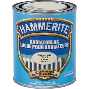 Hammerite Radiatorlak - Satin - RAL 9010 - 0.75L