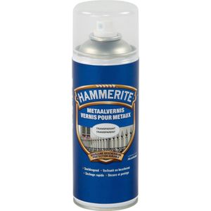 Hammerite Metaalvernis - Spray - Transparant - 0.4L