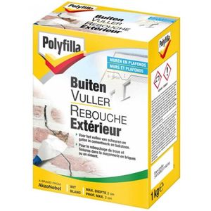 Polyfilla Buitenvuller (poeder) 1KG