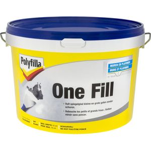 Polyfilla - One Fill - Wit - Plamuur - 2,5 L