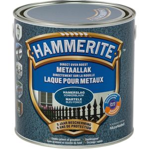 Hammerite Metaallak - Hamerslag - Donkerblauw - 2.5L