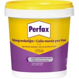 Perfax Behang randenlijm 750 g  Behang randenlijm met borstel  Hoge Precesie voor ultiem gebruiksgemak