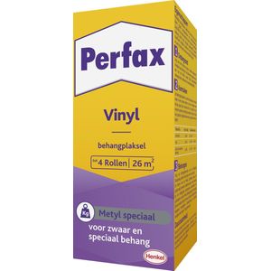 Perfax metyl speciaal behanglijm/behangplaksel 180 gram