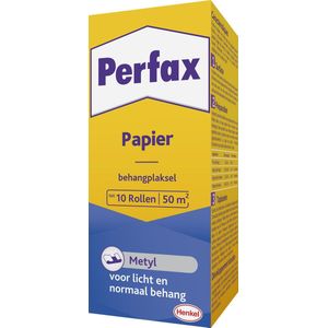 Perfax Papier 125 g Box | De Ultieme Oplossing voor Papier behang | Papierbehang poeder met Eenvoudige Toepassing | Papier behangpoeder voor Duurzame Hechting