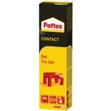 Pattex Contactlijm Tix Gel 125 G - Gelvormig - Druipt Niet - Vochtbestendig