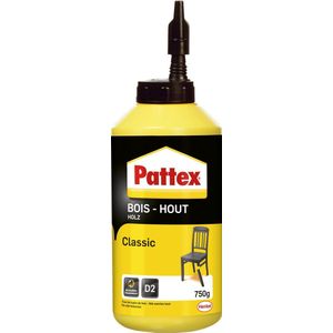 Pattex Houtlijm Classic 750 g | Houtlijm voor Universeel Verbruik | Lijm Geschikt voor Alle Soorten Hout.