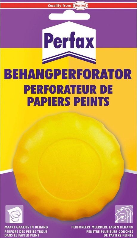 Perfax - Behangperforator - Universaal Gebruik - Efficiënt Behangen