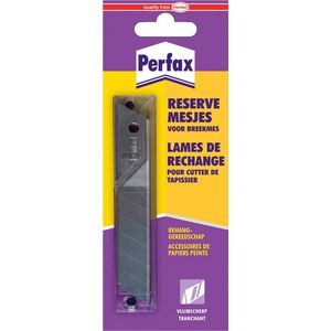Perfax - Reservemes - Staal - 10 Stuks - Geschikt voor Afbreekmessen